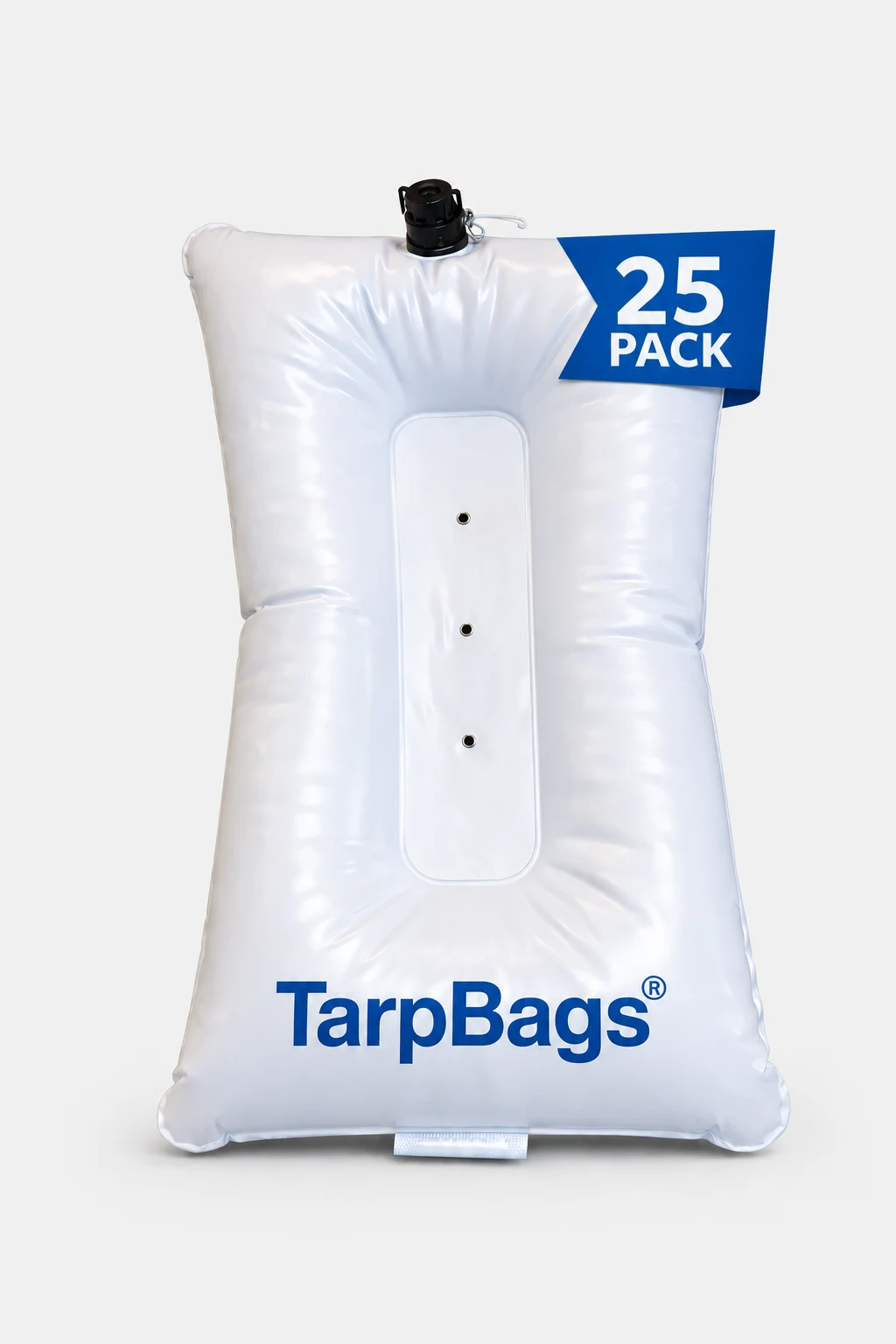 TarpBags Box of 25 retail box with 25 pack badge